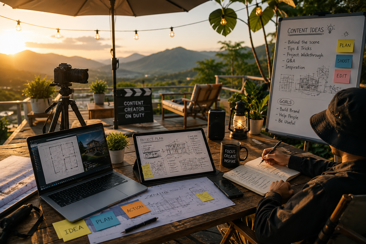 Content Creator Workspace