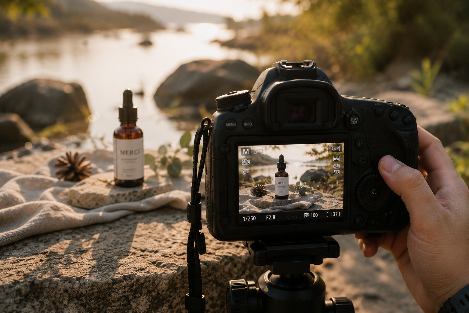 Outdoor Product with Scenery